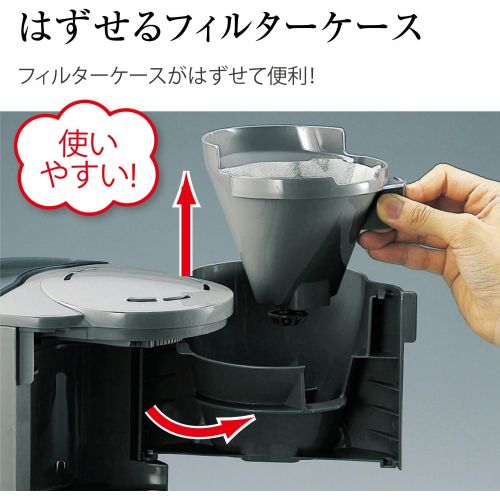  Zojirushi ZOJIRUSHI stainless server coffee maker for five cups EC-KT50-RA