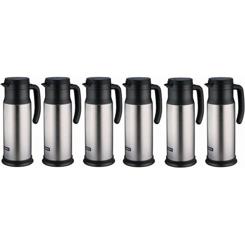  Zojirushi SH-MAE10 Stainless Vacuum CreamerDairy Server, Stainless, 6 PACK