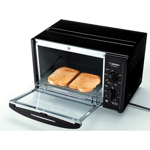  Zojirushi ET-WMC22 Toaster Oven, 2-Slice, Black