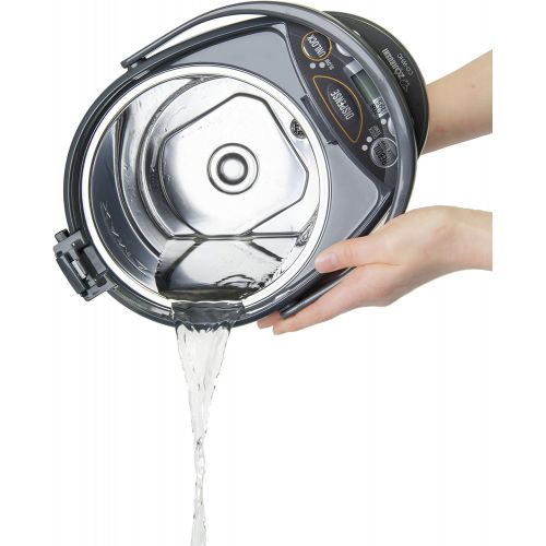  Zojirushi CD-WHC40XH Micom Water Boiler & Warmer, 135 oz, Stainless Gray