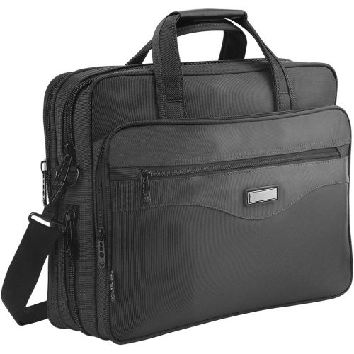  [아마존베스트]Laptop Bag 15.6 inch, Mens Laptop Briefcase, Expandable Carry on Computer Case, Business Office Attache, Zokaliy Lightweight Water Resistant Shoulder Messenger Bag for MacBook Acer