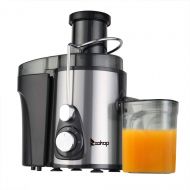 Juicer ZOKOP Citrus Juicers? Large Caliber 2.5cup Juice Cup Double Gear Electric Juicer low noise Stainless Steel citrus juicer Black