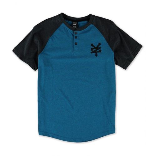  Zoo York Mens Short Sleeve Grit Raglan Knit Top