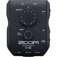 Zoom},description:The U-22 is the essential mobile recording and performance interface, with an innovative 2-in2-out ultra-portable design that makes it easy to connect to a lapto