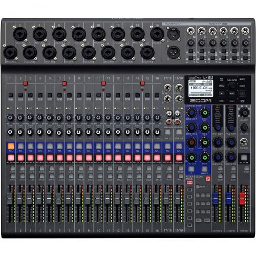  Zoom LiveTrak L-20 Digital Mixer