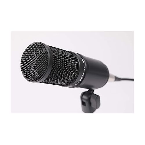  Zoom Dynamic Microphone for Podcasts, Voice-Overs, Interviews, Vocals, and More, High SPL Capability, Sturdy Metal Body, and Large Diaphragm