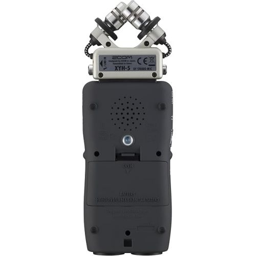  Zoom H5 4-Track Portable Recorder for Audio for Video, Music, and Podcasting, Stereo Microphones, 2 XLR/TRS Inputs, USB Audio Interface, Battery Powered