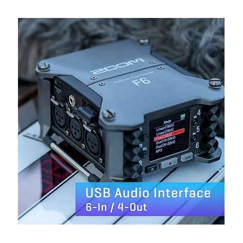  F6 Multitrack Field Recorder