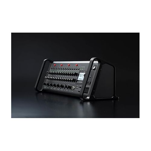  Zoom LiveTrak L-20R Digital Mixer & Multitrack Recorder, Rack Mountable, 20-Input/ 22-Channel SD Card Recorder, 22-in/4-out USB Audio Interface, 6 Customizable Outputs, Wireless iOS Control