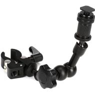 Zoom HRM-7 Handy Recorder Mount, 7-inch Arm, Clamp Mount, Designed to be Used With Zoom Portable Audio and Video Recorders
