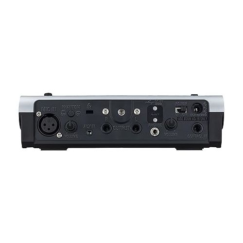 Zoom V3 Vocal Processor, Harmony, Pitch Correction, Reverb, Delay, 16 Studio Grade Effects, Battery Powered, for Streaming, Recording, and Live Performance