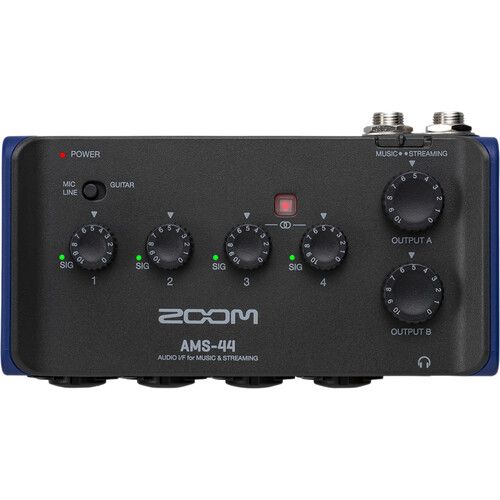  Zoom AMS-44 USB-C Audio Interface