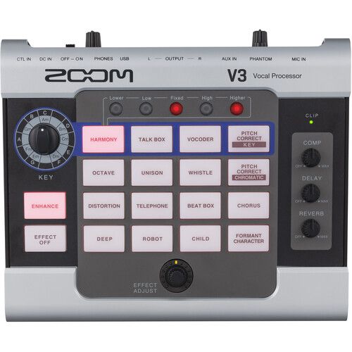  Zoom V3 Vocal Processor