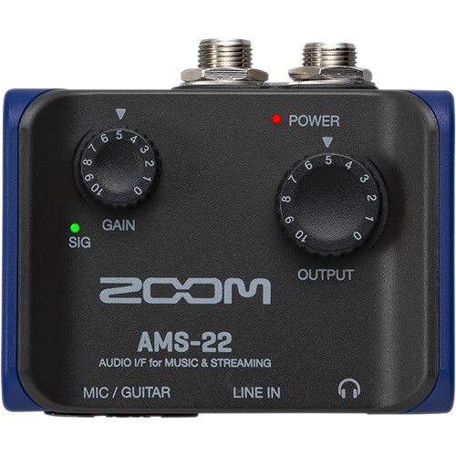  Zoom AMS-22 USB-C Audio Interface