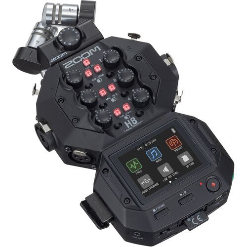  Zoom H8 8-Input / 12-Track Portable Handy Recorder