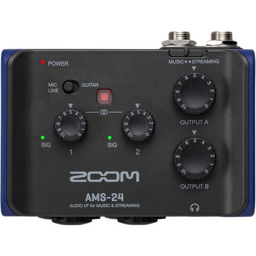  Zoom AMS-24 USB-C Audio Interface