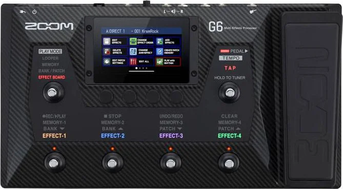  Zoom G6 Multi-effects Processor