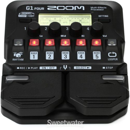  Zoom G1 Four Multi-effects Processor Demo