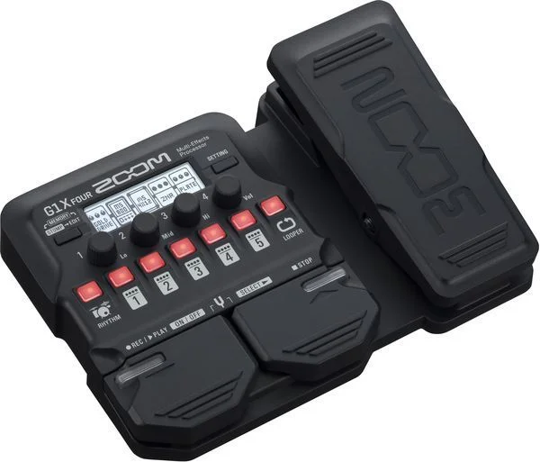  Zoom G1X FOUR Multi-effects Processor with Expression Pedal