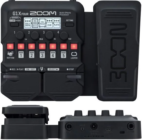  Zoom G1X FOUR Multi-effects Processor with Expression Pedal