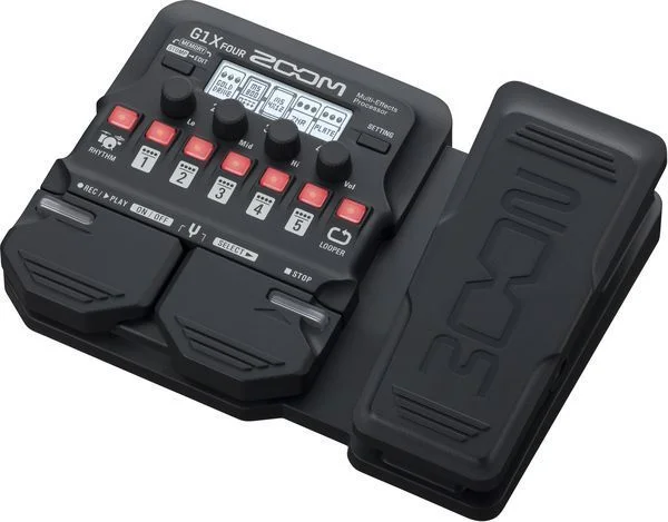  Zoom G1X FOUR Multi-effects Processor with Expression Pedal