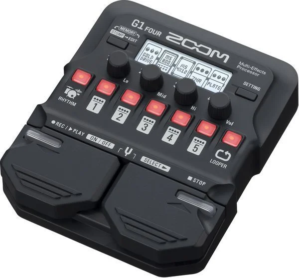  Zoom G1 Four Multi-effects Processor