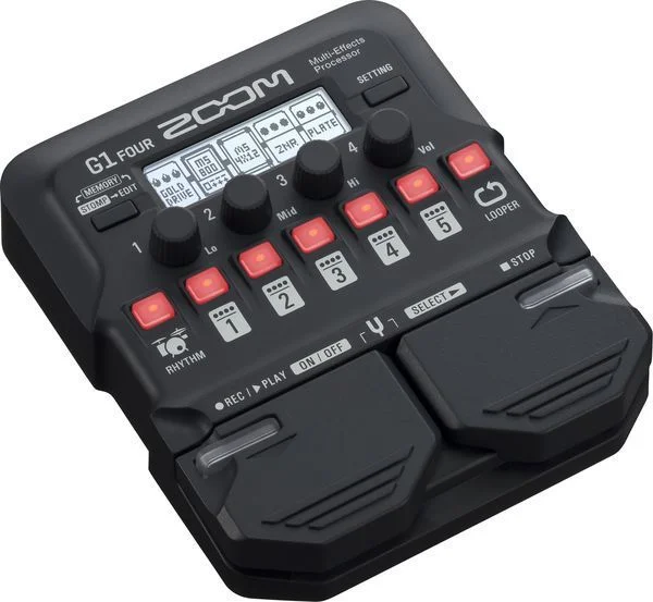  Zoom G1 Four Multi-effects Processor