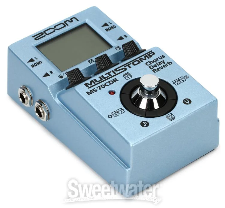  Zoom MS-70CDR MultiStomp Chorus / Delay / Reverb Pedal