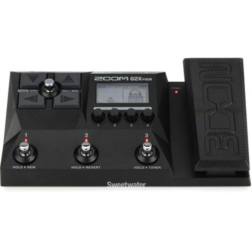  Zoom G2X Four Multi-effects Processor with Expression Pedal