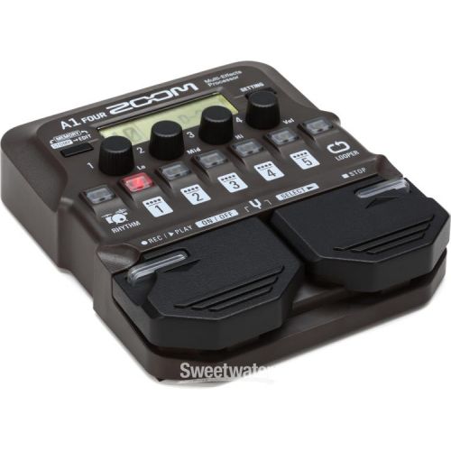  Zoom A1 Four Acoustic Instrument Multi-Effect Processor