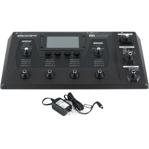  Zoom B6 Bass Multi-effects Processor