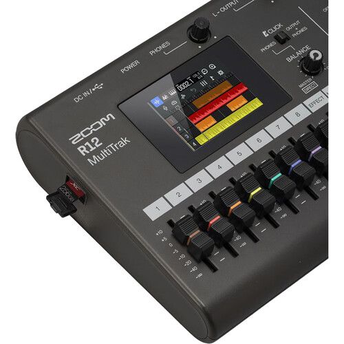  Zoom R12 MultiTrak Portable Recorder and Control Surface