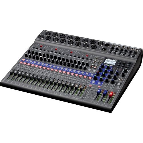  Zoom LiveTrak L-20 - 20-Input Digital Mixer & Multitrack Recorder