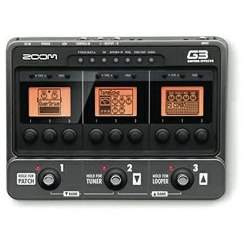  Zoom G3 Guitar Effects and Amp Simulator