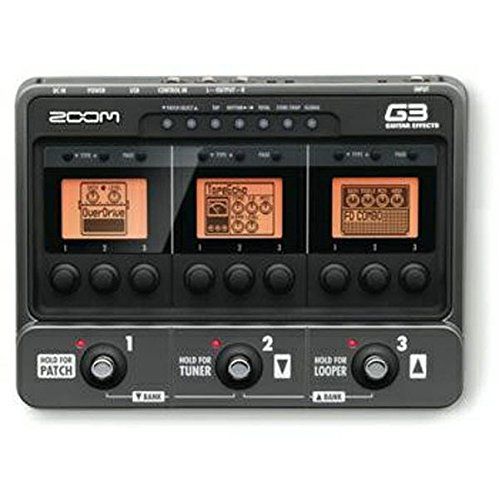  Zoom G3 Guitar Effects and Amp Simulator