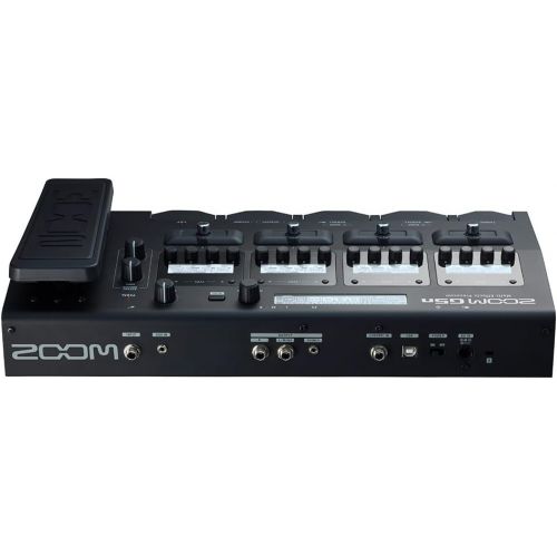  Zoom G5n Guitar Multi-Effects Processor with Expression Pedal, with 100+ Built in Effects, Amp Modeling, Stereo Effects, Looper, Rhythm Section, Tuner, Audio Interface for Direct R