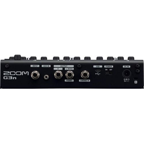  Zoom G3n G-Series Multi-Effects Processor for Guitar, 70 (68 Effects, 1 Looper Pedal, and 1 Rhythm Pedal) Onboard Digital Effects, 75 Custom-designed Factory Patches