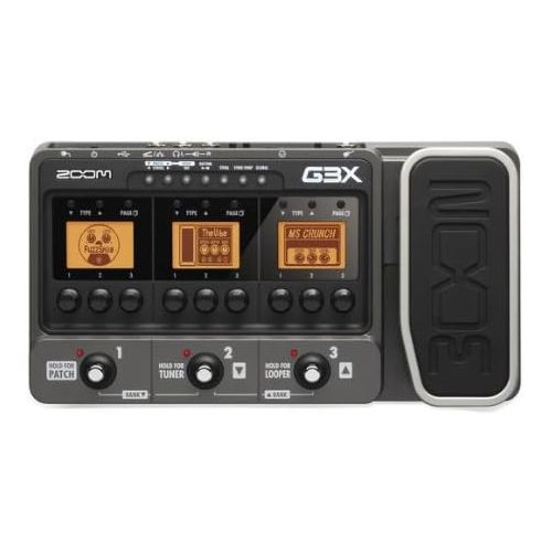  Zoom G3X - Guitar Effects and Amplifier Simulator with Expression Pedal