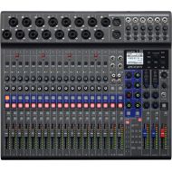 Zoom LiveTrak L-20 Digital Mixer & Multitrack Recorder, 20-Input/ 22-Channel SD Card Recorder, 22-in/4-out USB Audio Interface, 6 Customizable Outputs, Wireless iOS Control