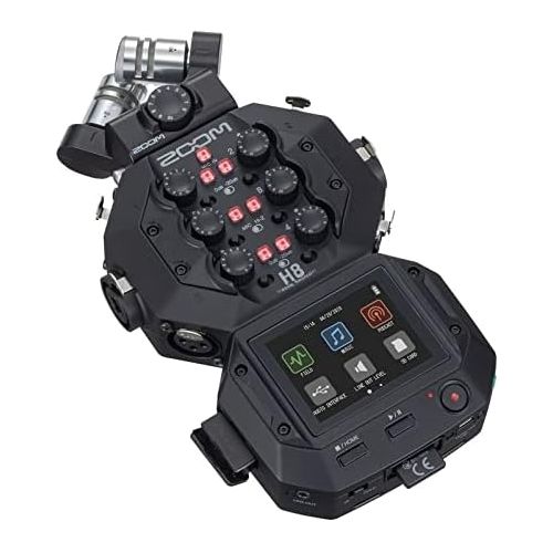  [아마존베스트]Zoom H8 - 12-tracker recorder - 1 x detachable XY microphone, 4 x XLR inputs and 2 x XLR combo