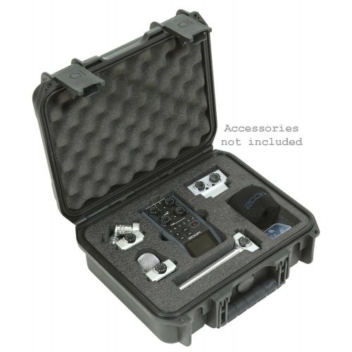  Zoom H6 Recorder & SKB 3i-1209-4-H6B Waterproof Broadcast Kit Hard Case - Bundle