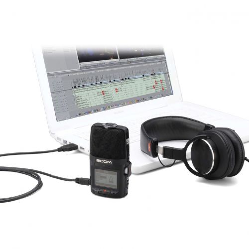  Zoom H2n Handy Handheld Digital Multitrack Recorder Bundle with APH-2n Accessory Pack