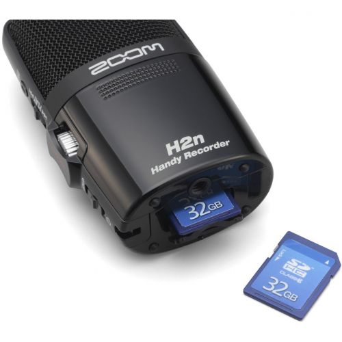  Zoom H2n Handy Handheld Digital Multitrack Recorder Bundle with APH-2n Accessory Pack