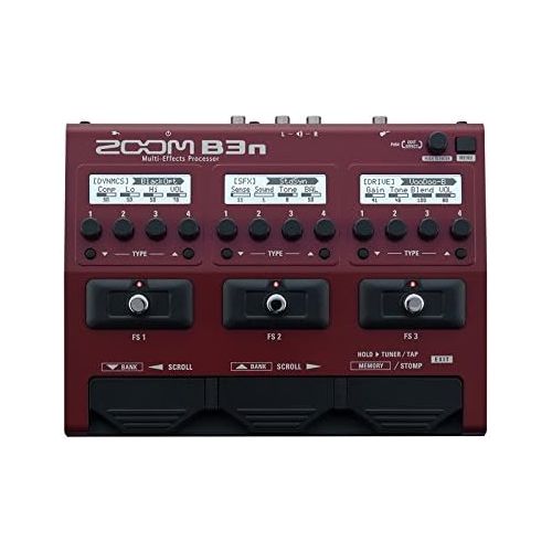  Zoom B3n Multi-Effects Processor for Bassists