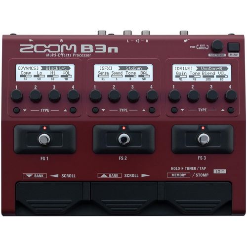  Zoom B3n Multi-Effects Processor for Bassists