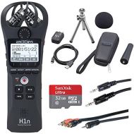Zoom H1n w Accessory Pack with microSDHC Card and Cables