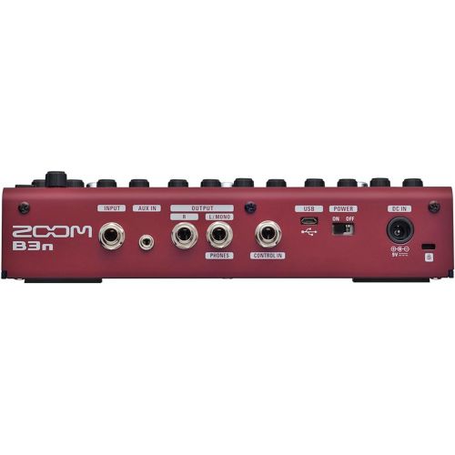  [아마존베스트]Zoom Audio Zoom B3N Bass Multi Effects Pedal and Keepdrum Instrument Cable 3m