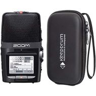 [아마존베스트]Zoom Audio Zoom H2n Handheld Audio Recorder + Keepdrum Soft Case Bag