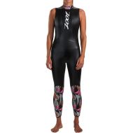 Zoot Women's Triathlon Kona 2.0 Wetsuit, Sleeveless Neoprene Triathlete Suit for Open Water Swimming Ironman Racing
