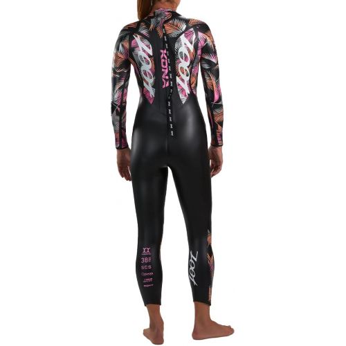  Zoot Women's Triathlon Kona 2.0 Wetsuit, Full Body Neoprene Triathlete Suit for Open Water Swimming Ironman Racing